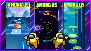 Among Us | Tiles Hop vs Smash Color 3D vs Beat Jumper