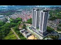 udara_b 24 jesselton twin towers kota kinabalu sabah dari udara menara tertinggi di borneo