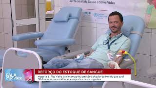 Reforço do estoque de sangue em São Salvador do Mundo | Fala Cabo Verde