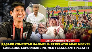 PELATIH JEPANG TERTAWAKAN ARAB SAUDI! sampai bilang Timnas Indonesia itu - STY Mancini sepakat