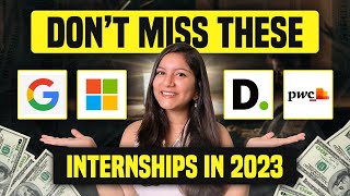 Best Internship Opportunities of 2023 | Top 7 Internships for College Students