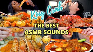 King Crab Overload | ASMR Mukbang Compilation | ASMR Eating No Talking