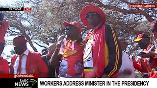 National Shutdown I Cosatu, Saftu address workers in Pretoria