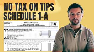 No Tax on Tips Deduction | Schedule 1-A Tutorial