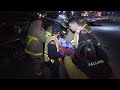 difficult extrication in major injury accident