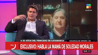 Madre de María Soledad Morales recordó a su hija a 30 años del crimen