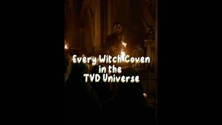 Uncovering Every WITCH COVEN in the TVD Universe! #shorts #theoriginals #tvd #hopemikaelson #witch