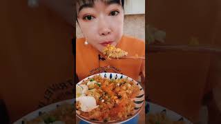 ASMR MUKBANG/CHAINA GIRL EATING SHOW🥵😋Spicy food#31