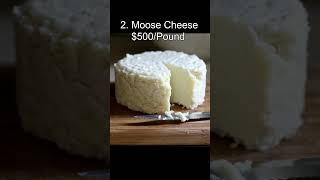 Top 5 Most Expensive Cheeses #shorts