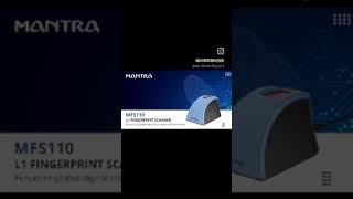 Mantra MFS 110 L1 Biometric Single Fingerprint Scanner#buynow #viral #shortvideo #shorts