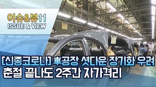 [신종 코로나]차 공장 셧다운 장기화 우려...춘절 끝나도 2주간 자가 격리 / 머니투데이방송 (뉴스)