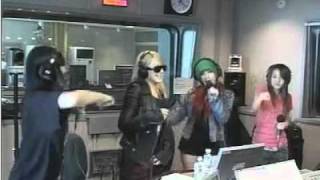 100927- 2NE1 singing GA in Power Time radio