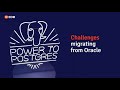 Replacing Oracle with EDB Postgres