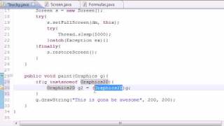 Java Game Development - 6 - Making Text Smooth