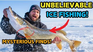 UNBELIEVABLE Ice Fishing Catches 20-Pound Pike and Mysterious Finds!