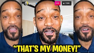 "I'll Sue Him!" Will Smith Reacts To Chris Rock Making Over $40M For Bullying Him