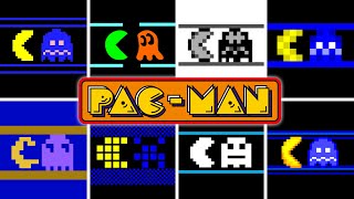 Eating All Ghosts in almost All Pac-Man Versions