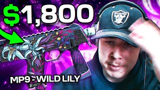 HUNTING THE MP9 WILD LILLY ON CS2 CASES ($1800+)