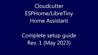 BK7231 ESPHome/LibreTiny + Tuya-Cloudcutter - tutorial - Cloud-free, firmware for Home Assistant