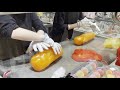 kintaro candy what is made from a huge triangular candy manufacturing scenery