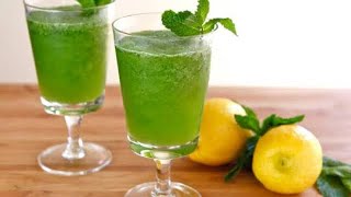 Lemon Mint Juice Recipe 🍋/লেমন মিন্ট জুস রেসিপি