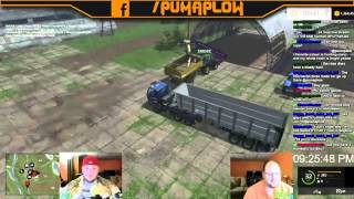 Twitch Stream: Farming Simulator 15 PC Sosnovka Map 10/31/15 Part 3
