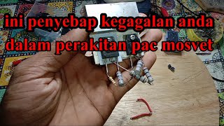 Solusi agar tidak selalu gagal dalam merakit setrum pac mosvet‼️ setrum ikan