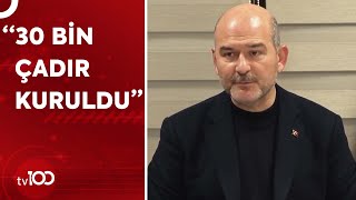 Süleyman Soylu, Kahramanmaraş'ta Deprem ile İlgili Açıklamalarda Bulundu | Tv100 Haber