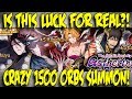 SICKEST MULTI LUCK EVER! INSANE 1500 ORBS SPIRIT SOCIETY SUMMONS! [Bleach Brave Souls]