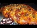 Monster Italian Calzone Challenge near Orlando, Florida!!