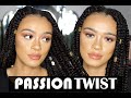 EASY PASSION TWISTS USING RUBBER BAND METHOD | BEGINNER FRIENDLY | STEP-BY-STEP