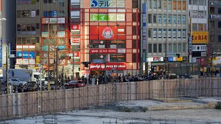 【新宿グランドターミナル構想】高さ225m　新宿駅西南口地区プロジェクト（南街区）の解体状況（2025年1月11日）