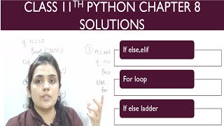 class 11th python chapter 8 solutions | Data Handling