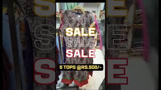 500 రూపాయలకే TOP 5 టాప్‌లు కొనుగోలు చేయండి! #anantapuroffers #fashion