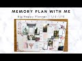 Memory Plan with Me - Big Happy Planner featuring Bridgerton and Color Story Sticker Book 1/4 - 1/10