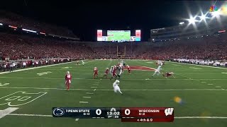 The Badgers Fake Punt vs. Penn State | Wisconsin Football | 10/26/2024