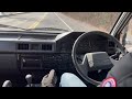 1993 Mitsubishi Delica L300 drive POV - 2nd video