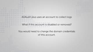 How to update domain credentials in ADAudit Plus