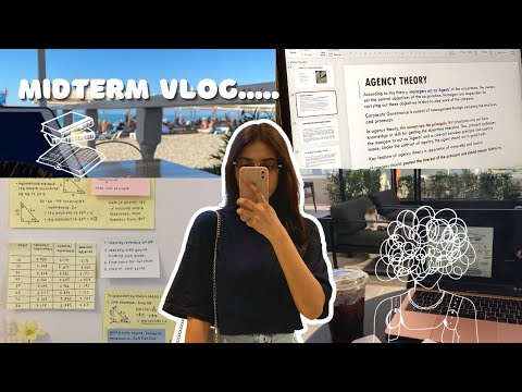 College Midterm Weekрџ Productive Vlog Youtube