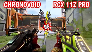 CHRONOVOID Phantom VS RGX 11Z PRO Phantom Comparison