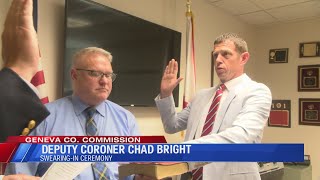 geneva co. deputy coroner sworn-in