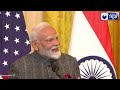 pm modi us speech live अमेरिका में बोले मोदी हमारे मिलने का मतलब है एक और एक 11... india news