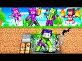 SUPERVILLAIN FAN GIRL HUNTERS vs SUPERHERO SPEEDRUNNER In Minecraft!