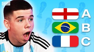 The ULTIMATE World Cup Quiz | A Game of Two Halves