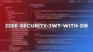 J2EE Security JWT with DB Demo | Java EE JWT Authentication & Authorization