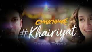Khairiyat-susant-sing-rajput-chhichhore-movie-full-song