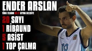 Maçın Yıldızları | Ender Arslan - Türk Telekom 92-77 Afyon Belediye