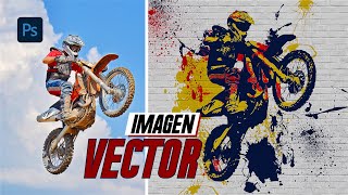 Cómo vectorizar imágenes en Photoshop | Imágenes rasterizadas a vector | Tutorial | Making Designs