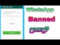 whatsapp banned my number solution sinhala | Whatsapp banned Solution