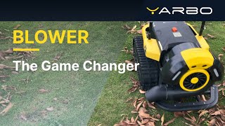 Experience the Power: Unleashing Yarbo's Blower Performance!